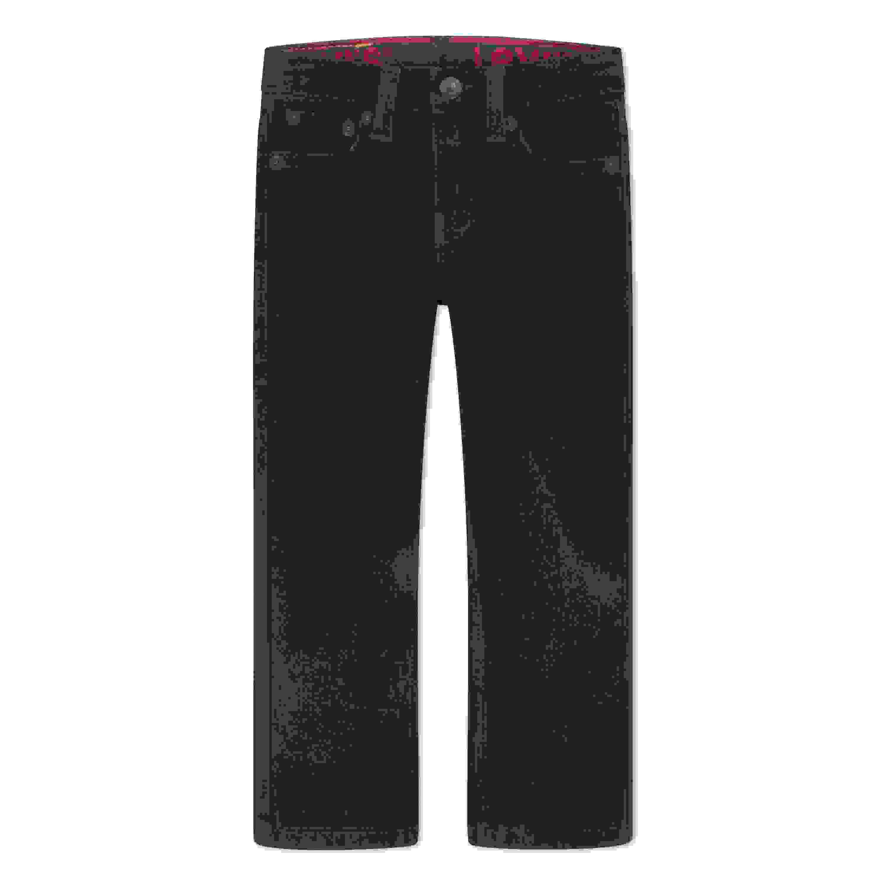 Levi's 514 Straight Fit Big Boys' Black Wash Denim Jeans